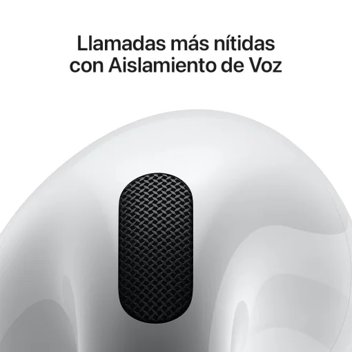 Cod. 145 Aud&iacute;fonos Apple AirPods 4 con ANC (MXP93LL/A) / BT5.3 / Chip H2 / Cancelaci&oacute;n Activa de Ruido / Audio Adaptativo / Estuche Carga USB-C / IP54