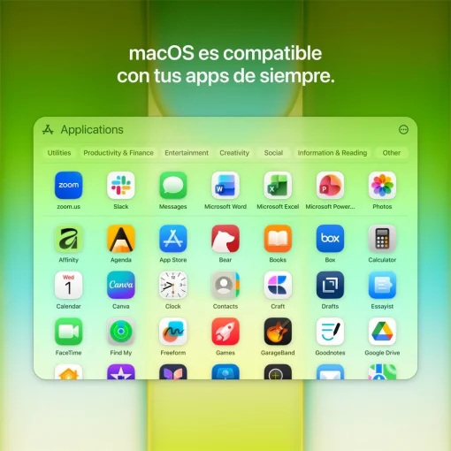 Cod. 1826  Apple MacBook Neo 2026 (MHFA4LL/A) / Chip&nbsp;A18&nbsp;Pro (IA &amp; Apple Intelligence) / 8GB RAM / 256 SSD / 13" Liquid Retina IPS (nativa: 2408 x 1506) / Teclado Magic Ingl&eacute;s / C&aacute;mara FaceTime HD 1080p / Hasta 16 Horas de Autonom&iacute;a / Silver