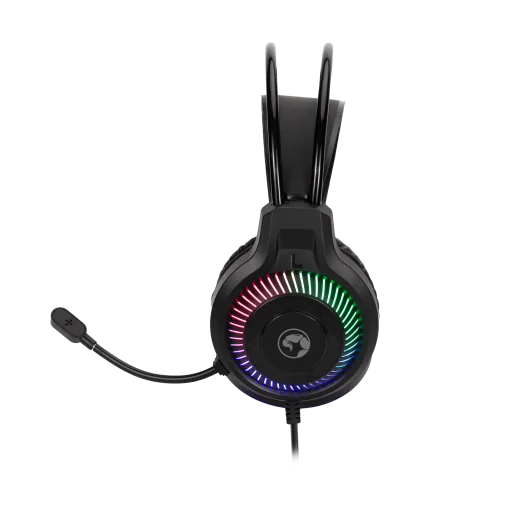 Cod. M:240  Kit 4 en 1 MARVO Loot40 SP (CM416) / iluminación RGB / Teclado Español 105 teclas + Mouse 8000DPI + Headphone Φ50mm + Mouse Pad antideslizante / interfaz: USB