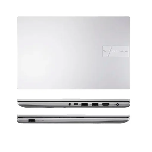 Cod. AS:1736 ASUS VivoBook 15 X1504VA / Intel® Core™ i5-1334U 13va. Gen / 12GB / 512GB NVMe™ SSD / 15.6&quot; FHD / Sin Sistema (OS) / Wi-Fi 6E&amp; BT 5.3 / Lector de Huellas / Teclado Español alfanumérico / Cool Silver + Mouse Asus