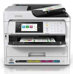 Cod. 195 Impresora EPSON WorkForce Pro WF-C5810 / Multifunción (Imprime, Copia, Escanea, ADF, Fax) / Wi-Fi, Red Ethernet, USB / Pantalla LCD 4,3&quot; táctil a color 