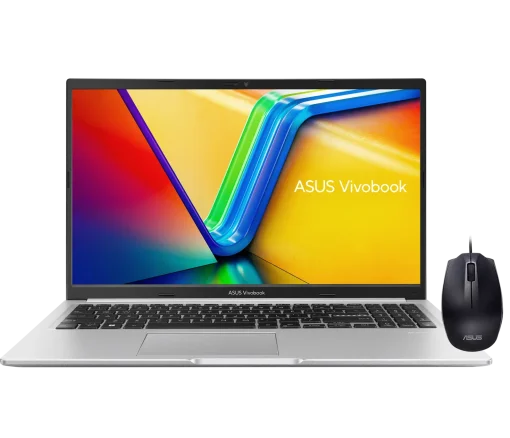 Cod. 1805 ASUS VivoBook 15 M1502YA / AMD&reg; Ryzen&trade; 7 5825U (8 N&uacute;cleos, 16 Subprocesos, 16MB Cach&eacute; L3) / 8&nbsp;GB / 512 TB NVMe&trade; SSD / 15.6" FHD / Sin Sistema (OS) / Wi-Fi 6E &amp; BT 5.3 / Teclado Espa&ntilde;ol alfanum&eacute;rico / Cool Silver / incl. Mouse&nbsp;Asus