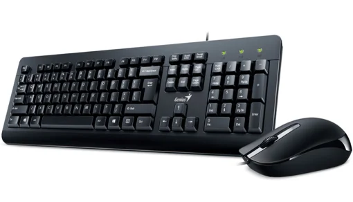 Cod. T:187 Kit Genius clásico KM-160 Teclado + Mouse 1000DPI /USB/Español