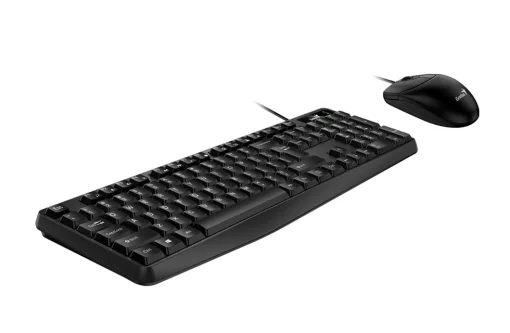 Cod. G:191 Kit Genius Teclado + Mouse 1000DPI KM-170 / Funci&oacute;n multimedia FN / USB / Espa&ntilde;ol