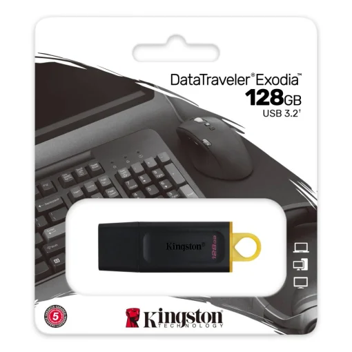 Cod. 166 Flash Memory KINSTONG DataTraveler Exodia DXT 128GB / USB 3.2 Gen&nbsp;1