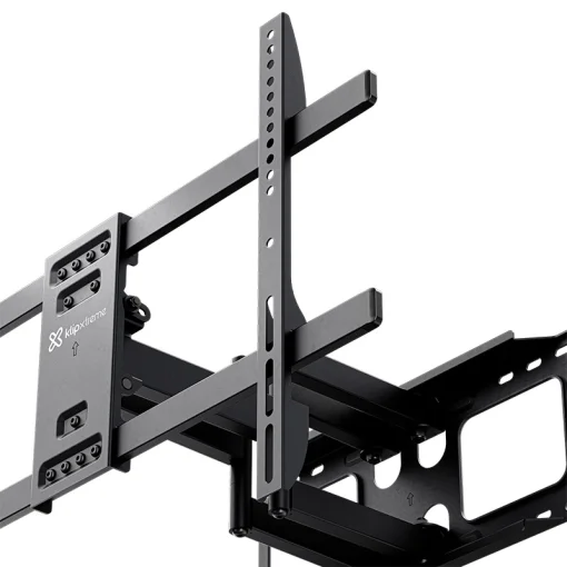 Cod. 1101 Soporte plegable P/TV KlipXtreme KTM-956 / 37"a 90" Max. 60Kg. (132lbs.) / Sistema nivel de burbuja / Compatible TVS curvos y planos / Inclinaci&oacute;n +5&ordm;-15&ordm; / Giro&nbsp;120&deg;