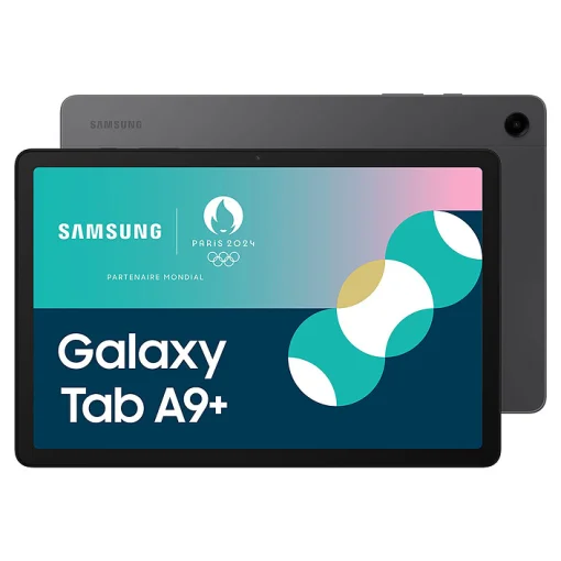 Cod. 136 Tablet Samsung Galaxy Tab A9+ (SM-X210) / Snapdragon 695 / 11" WUXGA, 90Hz / RAM 4GB / 64GB Alm. Exp. MicroSD (hasta 1TB) / Android 15 / Wi-Fi 5, BT 5.1 / Cam. post. 8MP, front. 5MP / Dolby Atmos / Bat. 7040 mAh - Grafito