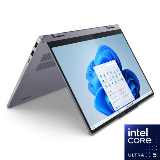 Cod. L:1764 LENOVO IdeaPad 5 2en1 (IA) / Intel® Core™ Ultra 5 225U / 8GB LPDDR5X / 512GB PCIe® 4.0x4 NVMe® SSD / 14&quot; WUXGA Táctil (1920 x 1200) / Windows 11 / Wi-Fi® 6 2x2 + BT5.2 / Teclado retroiluminado ingles / Audio Dolby Audio™ / Cám. IR FHD 1080p /