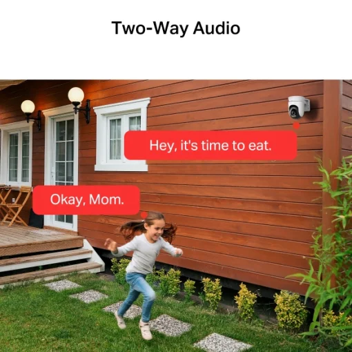 Cod. 402  C&aacute;mara Smart P/Exterior Mercusys MC510 360&ordm; 2K QHD / Detecci&oacute;n y seg. de movimientos/Personas / vista nocturna Color 24/7 / Audio bidireccional / zona de privacidad / Soporta MicroSD (hasta 512GB) / compatible: Asist. Google y Amazon Alexa.