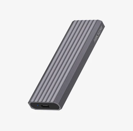 Cod. 035 Capsula HIKSEMI para SSD M.2 NVMe M-key / 10Gbps / Compatibles: Windows/MacOS/Linux /Android / USB 3.2 Gen 2 Tipo-C / Aleación de aluminio Gris espacial