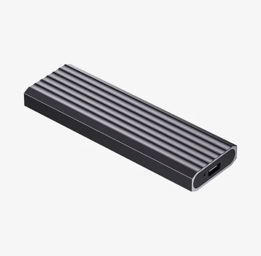 Cod. 035 Capsula HIKSEMI para SSD M.2 NVMe M-key / 10Gbps / Compatibles: Windows/MacOS/Linux /Android / USB 3.2 Gen 2 Tipo-C / Aleación de aluminio Gris espacial