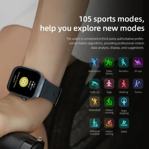 Cod. 1198 SmartWatch Mibro T2 (Deep Blue) / GPS / AMOLED HD 1.75" / Llamadas BT v5.3 / Monitoreo de Salud 24/7: (ritmo card&iacute;aco, SpO2, estr&eacute;s y sue&ntilde;o) / Resistente al agua (2ATM) / Bat. 300mAh (10 d&iacute;as) / 105+ modos deportivos