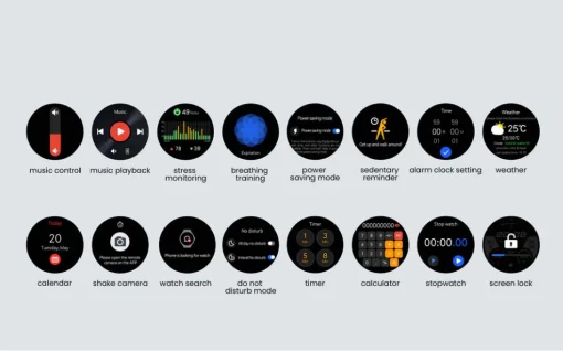 Cod. 1064 SmartWatch Mibro A2 / LLamadas BT 5.3 / Pantalla&nbsp;HD 1.39" / 70 modos deportivos / Monitoreo de salud / 2ATM resistente al agua / Bat. 350mAh / Material Metal / Incl.&nbsp;2 correas