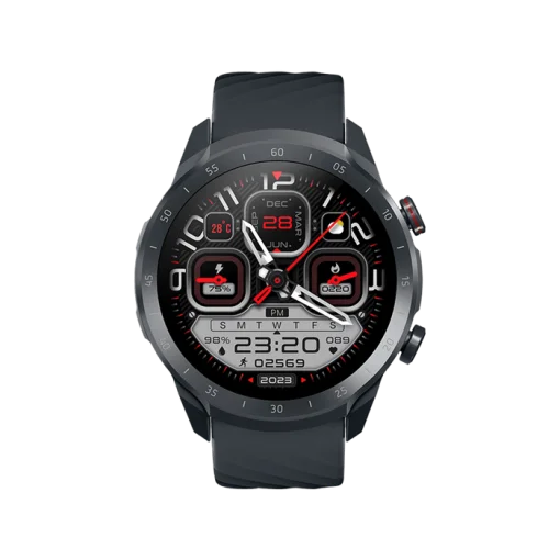 Cod. 1064 SmartWatch Mibro A2 / LLamadas BT 5.3 / Pantalla&nbsp;HD 1.39" / 70 modos deportivos / Monitoreo de salud / 2ATM resistente al agua / Bat. 350mAh / Material Metal / Incl.&nbsp;2 correas