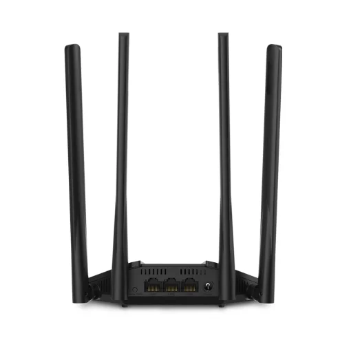 Cod. 142 Router Wireless MERCUSYS MR30G / Banda Dual AC1200 / 1.2 Gbps / 2*P/LAN Gigabit, 1* P/WAN Gigabit / (5 dBi) 4*Antenas Beamforming / MU-MIMO 2x2 / Conex. hasta 64 dispositivos    Marca	MERCUSYS Modelo	MR30G Descripción General	 WiFi Gigabit AC1200
