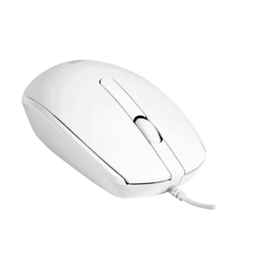 Cod. GM:239 Mouse MARVO MS003 WH / 1000DPI / 3 Botones / USB, Cable 1.25 m