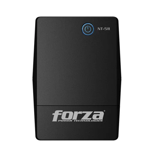 Cod. 033 UPS Forza NT-511 Interactivo / 500VA/250W / 120V / 6 tomas NEMA 5-15R / Batería: 18 min. (12V 4.5Ah)
