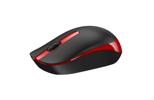 Cod. GE:167 Mouse Genius Wireless NX-7007 / 1200DPI /&nbsp;tecnolog&iacute;a BlueEye / negro-rojo