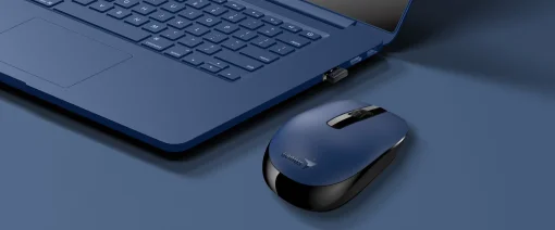 Cod. GE:166 Mouse Genius Wireless NX-7007 / 1200DPI / tecnología BlueEye / azul