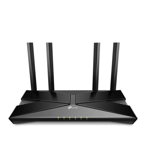 Cod. 119 Router Wi-Fi 6 AX3000 Gigabit de Doble Banda TP-LINK Archer AX53 / 5GHz 2402 Mbps y 2.4GHz 574 Mbps / 4* P/LAN GIGABIT y 1* P/WAN GIGABIT/ WPA3 / Tecnología OFDMA - Beamforming /seguridad HomeShield / Compatible con Alexa /OneMesh™