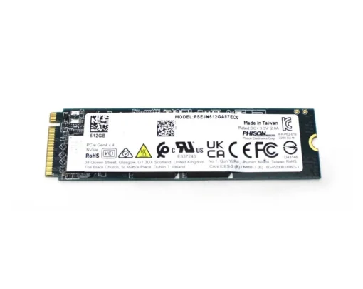Cod. 523 SSD Phison M.2 512GB / &nbsp;4.715MB/s Lectura y escritura 2.308MB/s/ 2280 / PCIe&reg; 4.0x4 NVMe&reg; (Sin empaque)