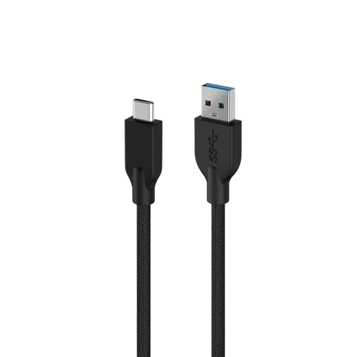 Cod. C:258 Cable de carga rápida Genius 3.0 ACC-A2CC-3A / de USB-A a USB-C / 1 m. / 5 Gbps / Nailon trenzado Cable de carga rápida Genius 3.0 ACC-A2CC-3A / de USB-A a USB-C / 1.5 m. / 5 Gbps / Nailon trenzado