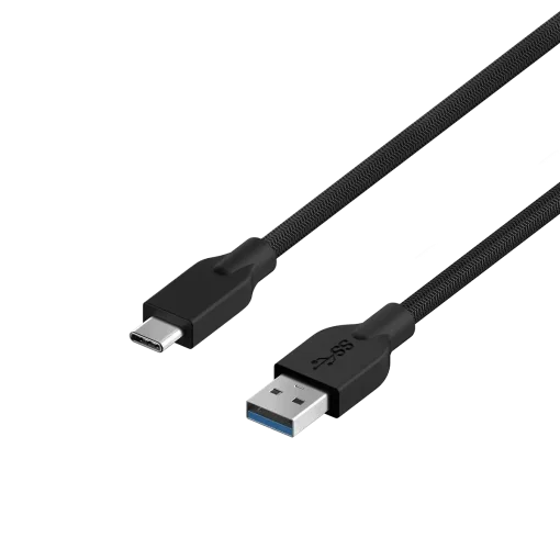 Cod. C:258 Cable de carga rápida Genius 3.0 ACC-A2CC-3A / de USB-A a USB-C / 1 m. / 5 Gbps / Nailon trenzado Cable de carga rápida Genius 3.0 ACC-A2CC-3A / de USB-A a USB-C / 1.5 m. / 5 Gbps / Nailon trenzado