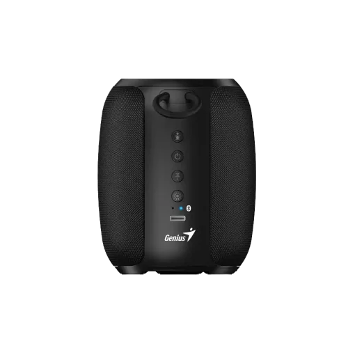 Cod. G:242 Parlante Bluetooth Genius SP-915BT / 5W RMS / LED-RGB / Micrófono incorporado / USB-C, Bat.1200mAh (Hasta 6H reproducción)