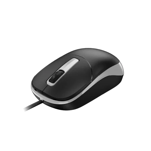 Cod. G:288 Mouse Genius Óptico DX-123 / USB-A / 1200DPI / Negro/Gris