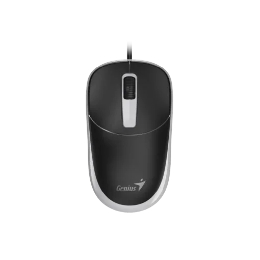 Cod. G:288 Mouse Genius Óptico DX-123 / USB-A / 1200DPI / Negro/Gris