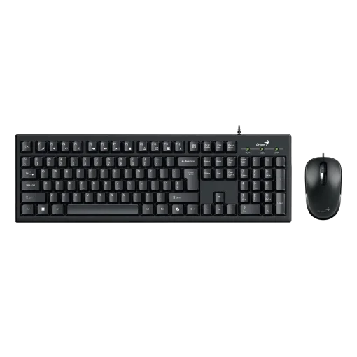Cod. 254 Kit Genius KM-100SE Teclado + Mouse 1200DPI / USB / Tecla AI Copilot / Español