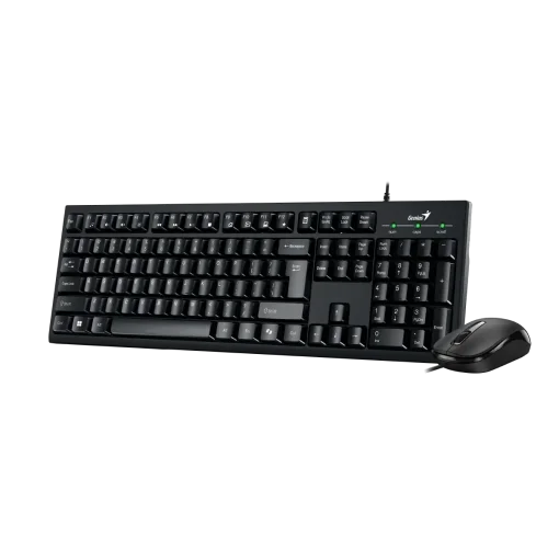 Cod. 254 Kit Genius KM-100SE Teclado + Mouse 1200DPI / USB / Tecla AI Copilot / Español