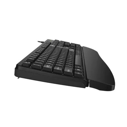 Cod. 302 eclado Genius KB-123 / Tecla AI Copilot / reposamu&ntilde;ecas / 12 Teclas FN Multimedia / Resistente a derrames de l&iacute;quidos / USB, cable 1.5m / Espa&ntilde;ol