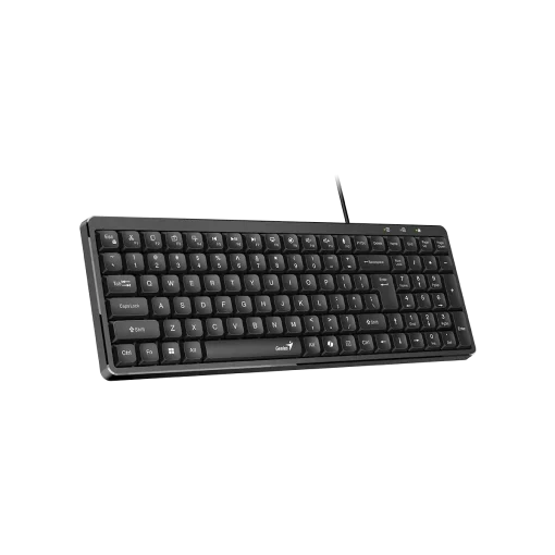 Cod. 303 Teclado Genius LuxeMate 120 / AI Copilot / Compacto / retro comodas / 12 teclas FN P/acceso r&aacute;pido (Oficina y multimedia) / USB, cable 1.5 m / Espa&ntilde;ol