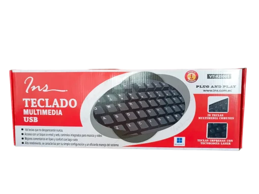 Cod.238 Teclado Multimedia INS VT-KB005/USB/Español