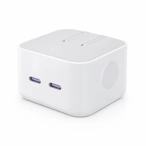 Cod. 269 Cargador Pavareal W116 Dual PD 35W (Carga r&aacute;pida simult&aacute;nea) / 2*Puertos USB-C 5V/3A / Compatible con MAC BOOK