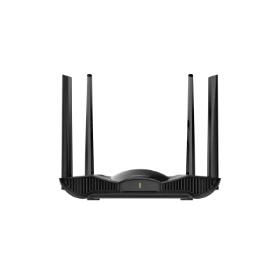 Cod. DA:133 Router Wi-Fi 6 AX3000 Gigabit Dual Band Dahua AX30 / 5GHz 2402 Mbps y 2.4GHz 574 Mbps / 3* P/LAN Gigabit y 1* P/WAN Gigabit / WPA3 / Tecnología OFDMA y 1024-QAM. - Beamforming, MU-MIMO