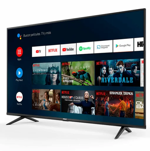 Cod. 106 Smart TV RCA 65" QLED 4K Ultra HD / Google TV / HDR 10 / 2*HDMI, 2*USB / Wi-FI, Bluetooth /&nbsp;Google Cast / Dolby Audio / Control remoto por voz