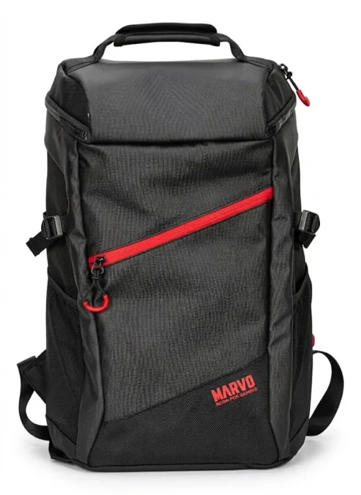 Cod. 106  Mochila MARVO Ranger 600G (BA-002) / P/2*Laptops 15.6" / Compartimento oculto y Bolsillo antirrobo / Acolchado malla transpirable post. / Nailon Oxford impermeable y cuero PU