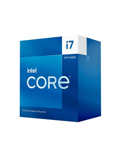 Cod. 177 Procesador Intel Core i7-14700F (Sin video) 14va. Generaci&oacute;n / FCLGA 1700 / 20 n&uacute;cleos (8 n&uacute;cleos P + 12 n&uacute;cleos E) / 33 MB cach&eacute;, hasta 5,40 GHz