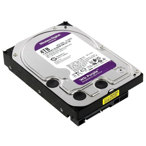 Cod. 424 Disco Duro WD Purple™ 4TB SATA 3.5&quot; / 256MB Cache / 7200 RPM/ SATA 6 Gb/s/ SATA/ P/Video Vigilancia