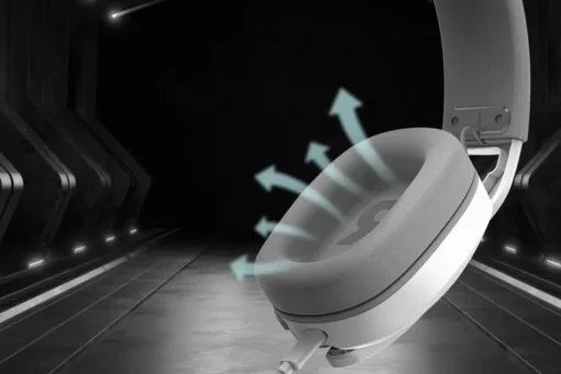 Cod. 098 Headphone MARVO Pulz 70S White (HG9086 WH) / Sonido envolvente 7.1 / Diadema Telesc&oacute;pica ajusteble / luces RGB Din&aacute;mico / Mic. omnidireccional extra&iacute;ble / Interfaz USB, Cable 2.0 m