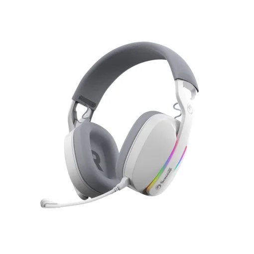 Cod. 098 Headphone MARVO Pulz 70S ( HG9086 WH) / Sonido envolvente 7.1 / Diadema Telescópica ajusteble / iluminación RGB / Micrófono omnidireccional extraíble / Interface USB, Cable 2.0 m