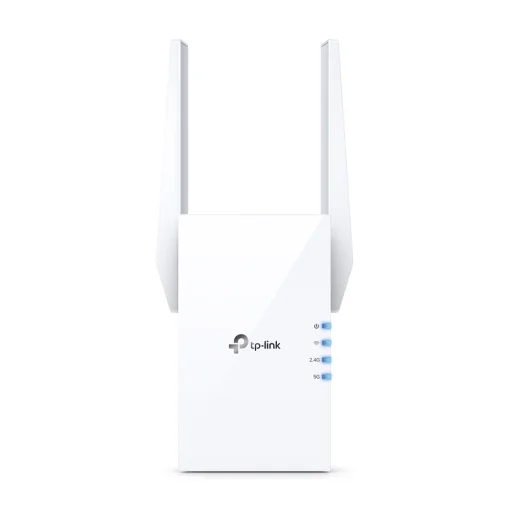 Cod.106 Extensor TP-LINK RE505x Dual Band Wi-Fi 6 / AX1500 / compatible OneMesh / 1*Puerto Gigabit Ethernet&nbsp;/ Modo AP / F&aacute;cil control con APP / 2 antenas