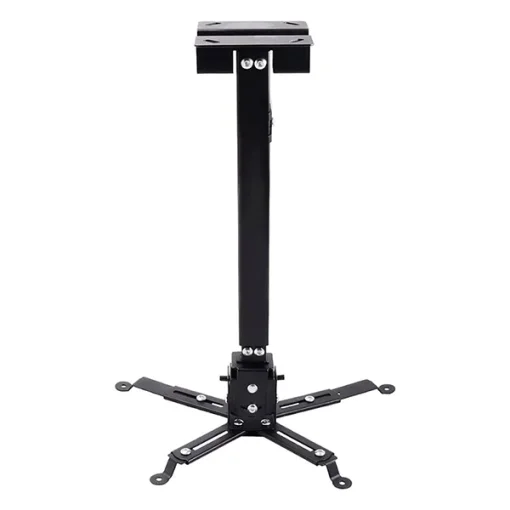 Cod. 991 Soporte para Proyector (pared o techo) / compatibilidad universal / Ajustable altura / Material acero>