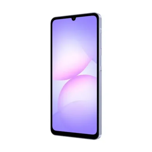 Cod. 337 Samsung Galaxy A07 4G LTE Dual-SIM / Hello G99 / 4GB Ram/128GB Alm. / 6.7" HD+ / Cam 50.0MP / 8MP frontal / Android 15 / Carga r&aacute;pida 25W, Bater&iacute;a 5000mAh / IP54 / Violeta