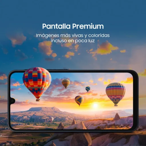 Cod. 320 Samsung Galaxy A16 LTE / Helio G99 / 8GB Ram / 256GB / 6.7" Super AMOLED FHD+ / Cam 50MP / 13MP frontal / Dual SIM / Android 14.0 / carga r&aacute;pida 25W, 5000mAh / IP54 / Black