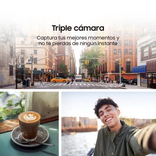 Cod. 320 Samsung Galaxy A16 LTE / Helio G99 / 8GB Ram / 256GB / 6.7" Super AMOLED FHD+ / Cam 50MP / 13MP frontal / Dual SIM / Android 14.0 / carga r&aacute;pida 25W, 5000mAh / IP54 / Black