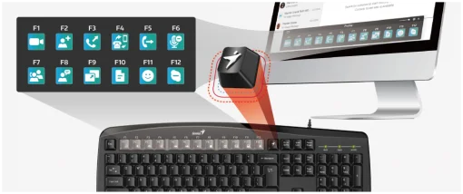 Cod.158 Combo Genius Smart Teclado + Mouse KM-200/USB/Español