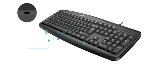 Cod.158 Combo Genius Smart Teclado + Mouse KM-200/USB/Español
